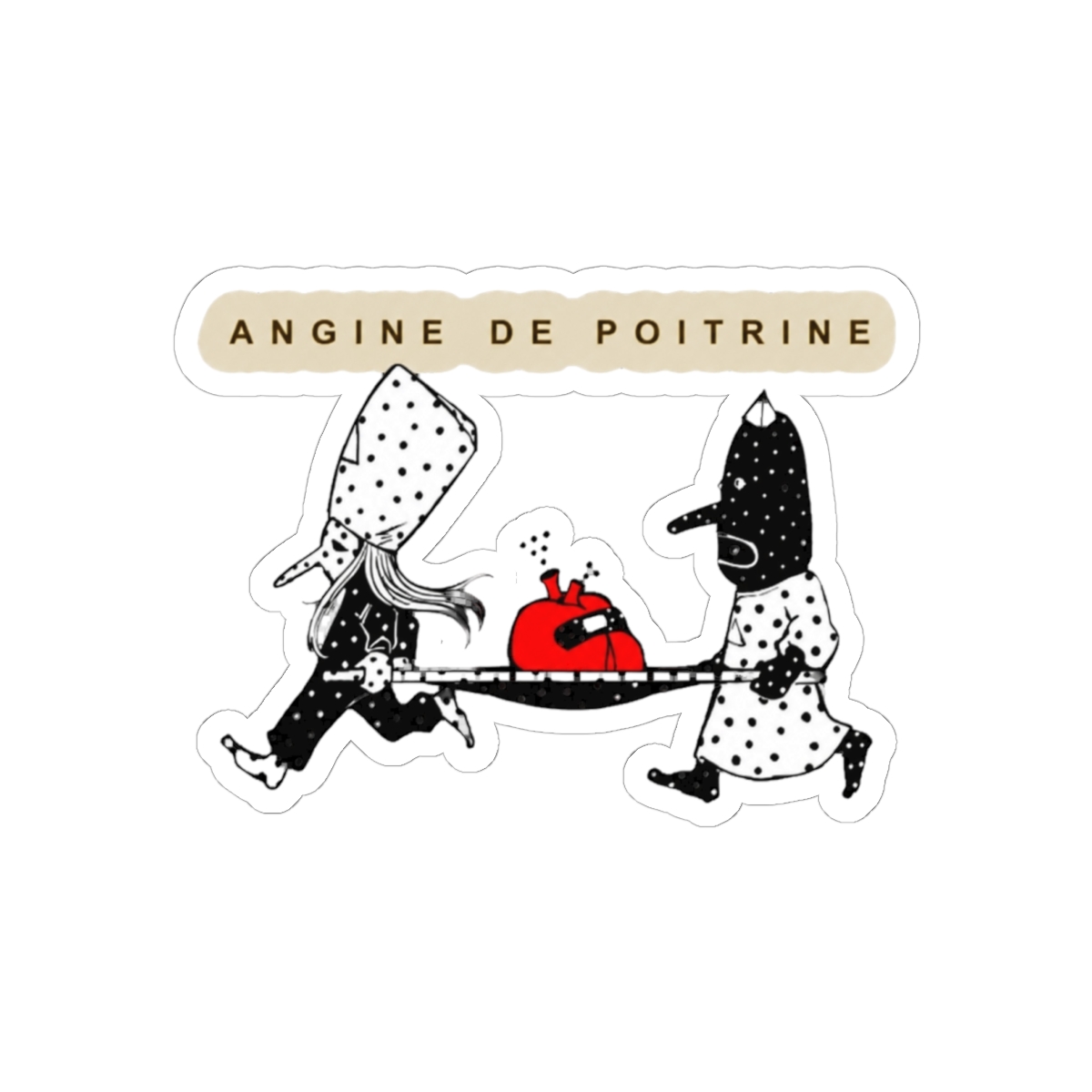 Angine De Poitrine #7 Sticker