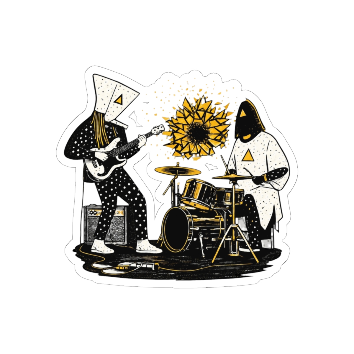 Angine de Poitrine Sticker