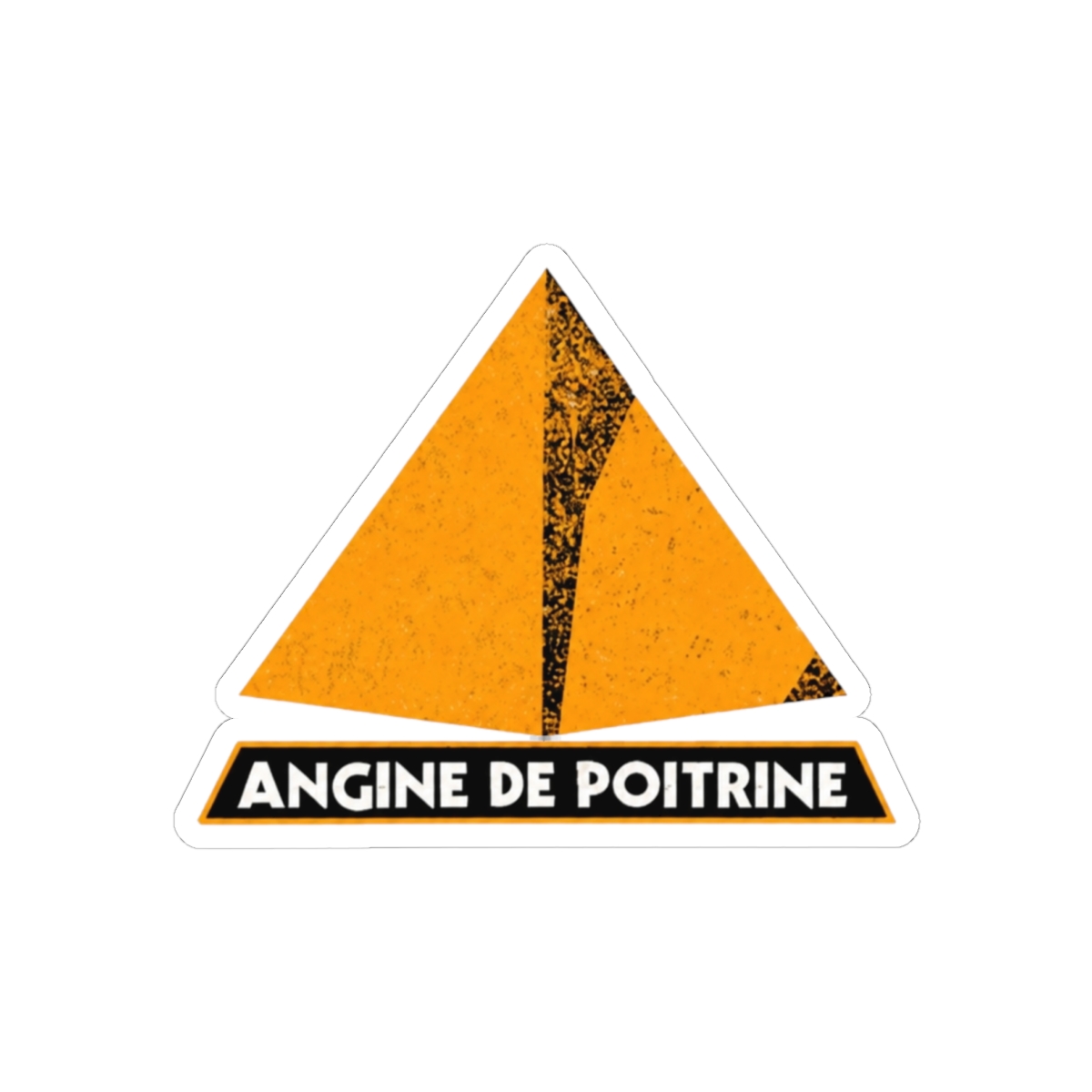 Angine de Poitrine - Pyramid Sticker