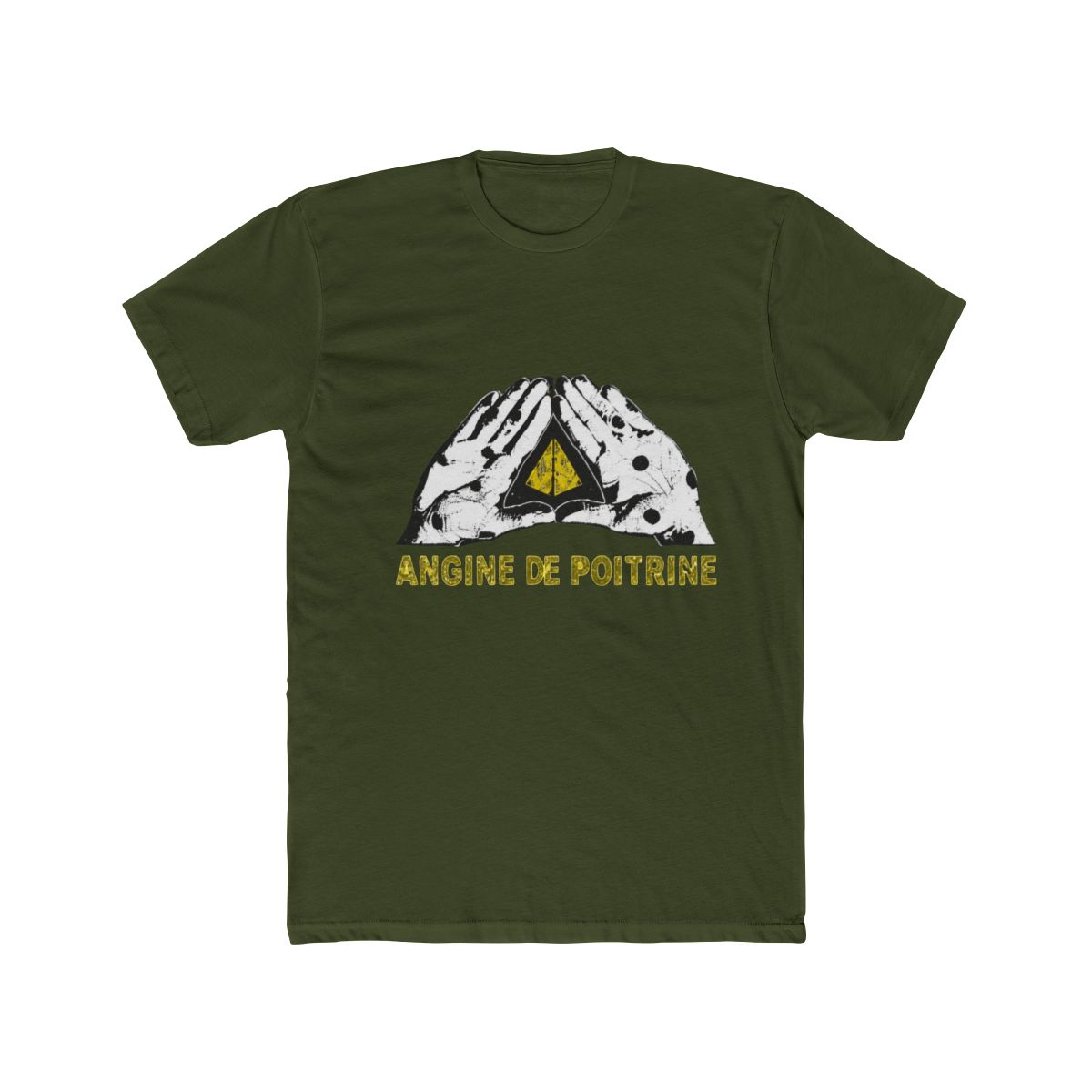 angine de poitrine band 3 T Shirt - alternate angle 2, merchandise