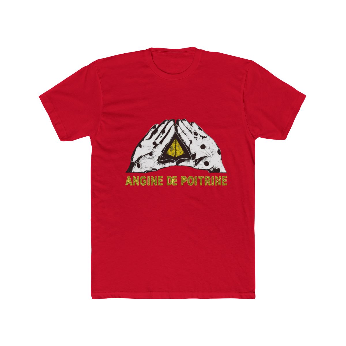 angine de poitrine band 3 T Shirt - alternate angle 4, merchandise