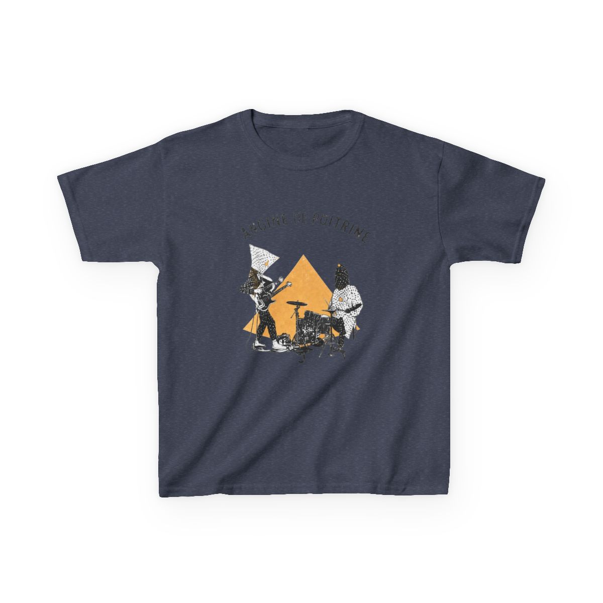 Angine De Poitrine Band Vintage Music Kids T-Shirt