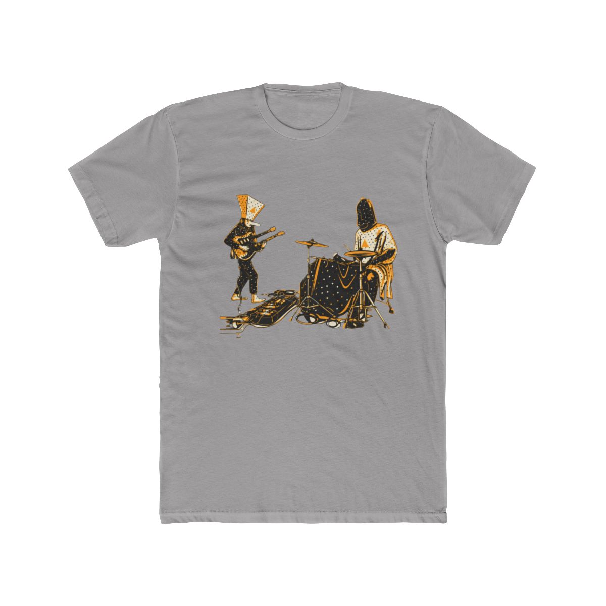 Angine De Poitrine Vintage Band Cartoon Performance T Shirt