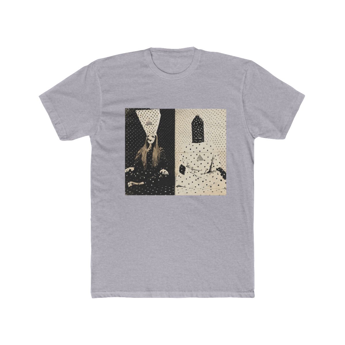 Angine -de- Poitrine Experimental Punk Band French Indie Art T Shirt | Angine de Poitrine - alternate angle 3, merchandise