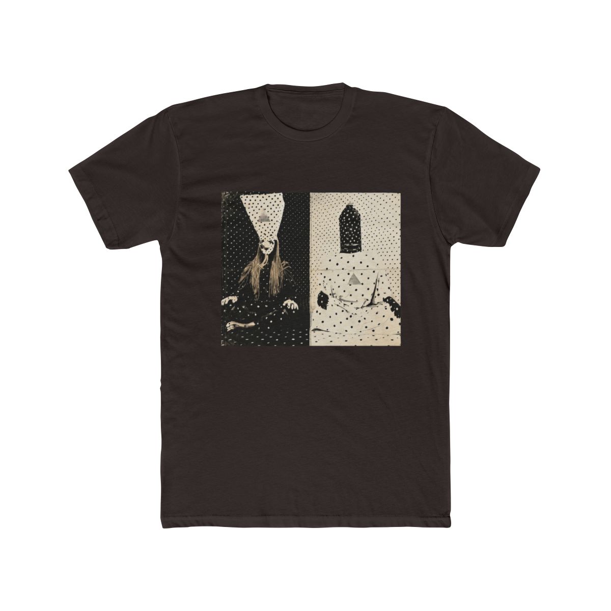 Angine -de- Poitrine Experimental Punk Band French Indie Art T Shirt | Angine de Poitrine - alternate angle 2, merchandise